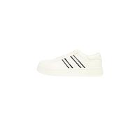 Armani Exchange London, Side Stripes, Color Contrast, Scarpe da Ginnastica Uomo, off White Black, 42 EU