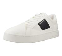 Armani Exchange London Sneaker da Uomo, off White + Deep Navy, 43,5 EU, off White Deep Navy, 43.5 EU
