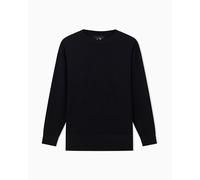 Armani Exchange Long Sleeve Tone Embroidered Logo Pullover Nero, M Donna, Nero, M