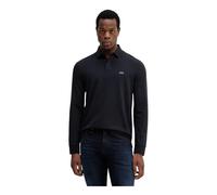 Armani Exchange Polo Essential manica lunga logo monogram laterale Navy Scuro XXL Uomo