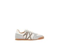 Armani Exchange Lower, Suede And Mesh Details, Side Logo SneakerUomo