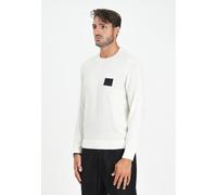 ARMANI EXCHANGE Maglieria e Cardigan Uomo Bianco Maglia girocollo Maglioncino gi