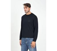 ARMANI EXCHANGE Maglieria e Cardigan Uomo Blu Maglia girocollo Maglioncino giroc