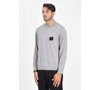 ARMANI EXCHANGE Maglieria e Cardigan Uomo Grigio Maglia girocollo Maglioncino gi