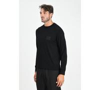 ARMANI EXCHANGE Maglieria e Cardigan Uomo Nero Maglia girocollo Maglioncino giro