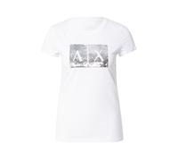 ARMANI EXCHANGE Maglietta argento / bianco, Taglia XS