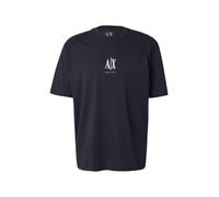 ARMANI EXCHANGE Maglietta blu notte / bianco Uomo ARMANI EXCHANGE M