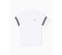 Armani Exchange Maglietta da Uomo con Logo, Bianco Sporco, XL