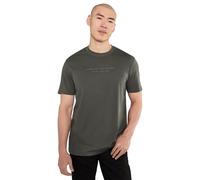 Armani Exchange - Maglietta da uomo con logo centrale Milano/New York, L