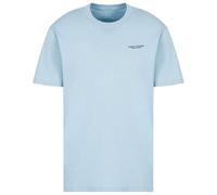 Armani Exchange Maglietta da Uomo Small Milano/New York Logo Modern, Ashley Blu, XL