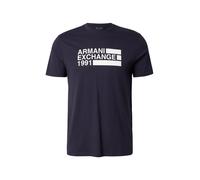 ARMANI EXCHANGE Maglietta navy / bianco Uomo ARMANI EXCHANGE M