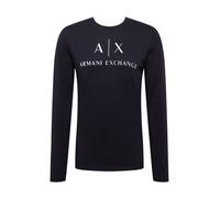 ARMANI EXCHANGE Maglietta navy / bianco, Taglia M