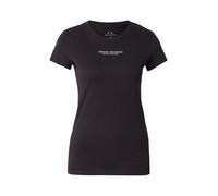 Armani Exchange Black Cotton T-Shirt - IT38|XS