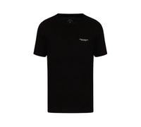 Armani Exchange - Magliette nera con mini logo - - Tops - Uomo - Nero - S