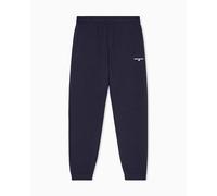 Armani Exchange Men's Back And Front Pockets Side Logo Lettering, Pants, Blue, L, Navy Scuro, L