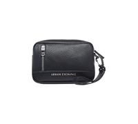 Armani Exchange Men's Essential, Capri SLG, mini zip frontale, blu navy, blu navy, taglia unica