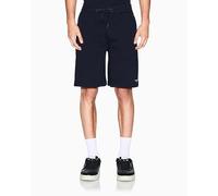 Armani Exchange Men's Essential, Drawstring Side Milano-Newy York, Bermuda da Uomo, Blu, XL, Navy Scuro, XL
