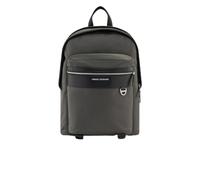 Armani Exchange Men's Las Vegas, Essential, Metal Logo, Zip Pocket Backpack, Chimera