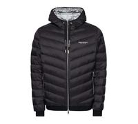 Armani Exchange Men's Steppjacke Mit Kapuze Und Reißverschluss, Milano/New York Logo Down coat (pack of 1)