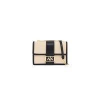 Armani Exchange - Mini Borsa a Tracolla in Tessuto Intrecciato - - Bags - Donna - Nero - ONE SIZE