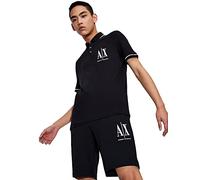 Armani Exchange New Classic Icon Project Basic Must Have Polo, Blu Navy, S Uomo