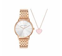Orologio + Collana Donna ARMANI EXCHANGE LOLA AX7131SET Bracciale Acciaio Rosè