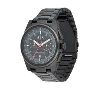 ARMANI EXCHANGE Orologio analogico grigio scuro / rosso / nero / bianco Uomo ARMANI EXCHANGE One Size grigio scuro / rosso / nero / bianco