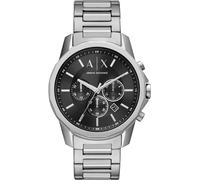 ARMANI EXCHANGE Orologio analogico nero / argento Uomo ARMANI EXCHANGE One Size nero / argento