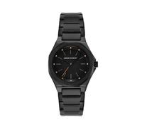 Armani Exchange Orologio da donna, Movimento al quarzo a tre lancette e cassa da 34 mm con cinturino in acciaio o pelle