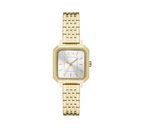 Armani Exchange Orologio da donna, Quarzo Movimento a tre lancette e cassa da 27 mm con cinturino in acciaio inossidabile