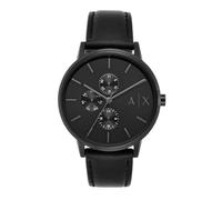 Armani Exchange Orologio da uomo, Movimento multifunzionale al quarzo e cassa da 42 mm con cinturino in pelle