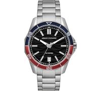 Armani Exchange Orologio AX1955 44mm – quarzo, data, cinturino acciaio/silicone, argento/nero