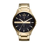 Orologio Uomo ARMANI EXCHANGE HAMPTON AX2122 Bracciale Acciaio Gold Nero