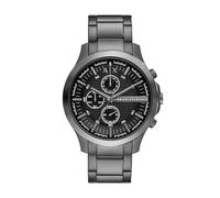 Armani Exchange Cronografo da uomo in acciaio color canna di fucile, AX2454