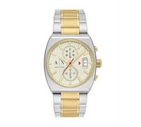 Armani Exchange Orologio Uomo, Movimento Cronografo al Quarzo e Cassa 40 mm con cinturino in acciaio inossidabile