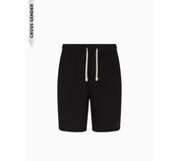 Armani Exchange Pantaloncini da Uomo Cozy, vestibilità Rilassata con Logo Laterale