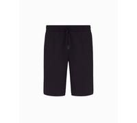 Armani Exchange Pantaloncini da Uomo in Cotone Elasticizzato, Blu Marino Profondo, L