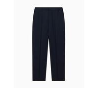 Armani Exchange Pantaloni Essential Stretch Uomo, Blu navy intenso, 48