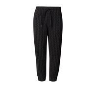 Armani Exchange Essential, all-Over Monogram Pantaloni di Tuta, Nero, XS Uomo