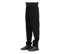 Armani Exchange - Pantaloni neri in tessuto tecnico slim fit - - Trousers - Uomo - Nero - S