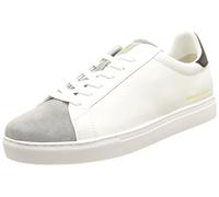 ARMANI EXCHANGE Paris Sneakers, Scarpe da ginnastica Uomo, Op White Grey, 43 EU