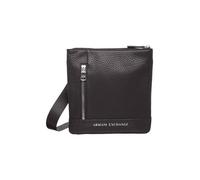 Armani Exchange Borsa a tracolla nero, pelle sintetica, uomo