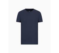 Armani Exchange Maglietta 8nzt74_zja5z Cotone Pima Jersey maniche lunghe collo a V Blu M Uomo