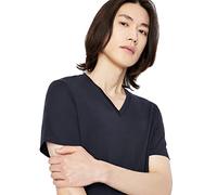 Armani Exchange Pima Cotton V-neck T-Shirt, Uomo, Blu, XL