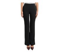 Armani Exchange, ,Trousers ,Donna ,Nero ,S Pinstriped Fabric Pantaloni