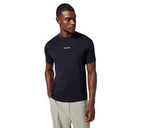 Armani Exchange, ,Tops ,Uomo ,Blu ,S T-shirt a maniche corte e girocollo in cotone
