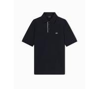 Armani Exchange Xm002067_af10366 Short Sleeve Polo Blu S Uomo