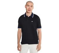Armani Exchange Polo da Uomo, con Logo 3D, Multicolore, Blu, M