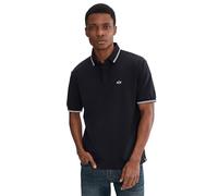 Armani Exchange Polo da Uomo Essential, Doppia Manica a Righe e Logo Collar Side Monogram, Blu, S, Navy Scuro, S
