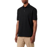 Armani Exchange Polo da Uomo in Cotone Jacquard con Logo AX Stacked, Nero, XXL